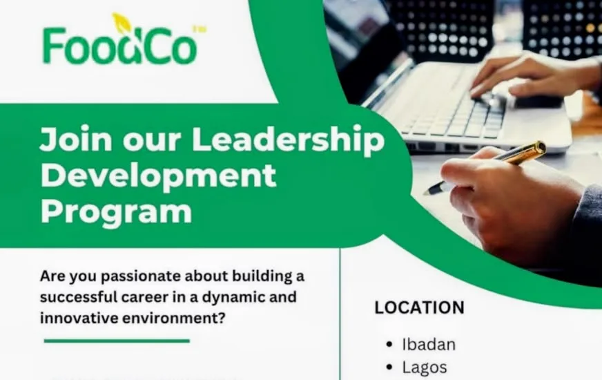 Apply for FoodCo Leadership Development Programme 2026