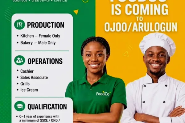 Apply for FoodCo recruitment