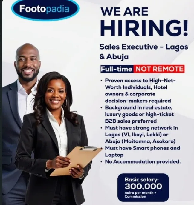 Footopadia is hiring. Check vacancy and apply.