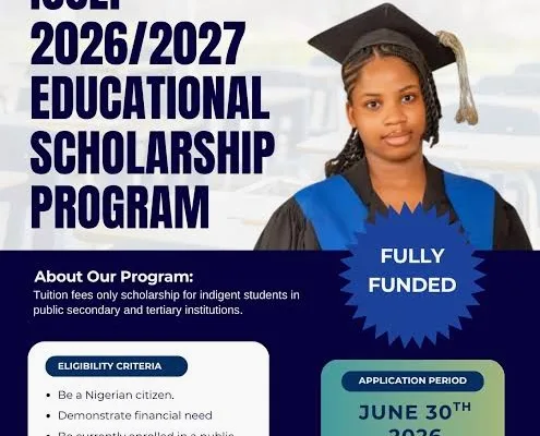 ICCEF Scholarship Educational Support Programme