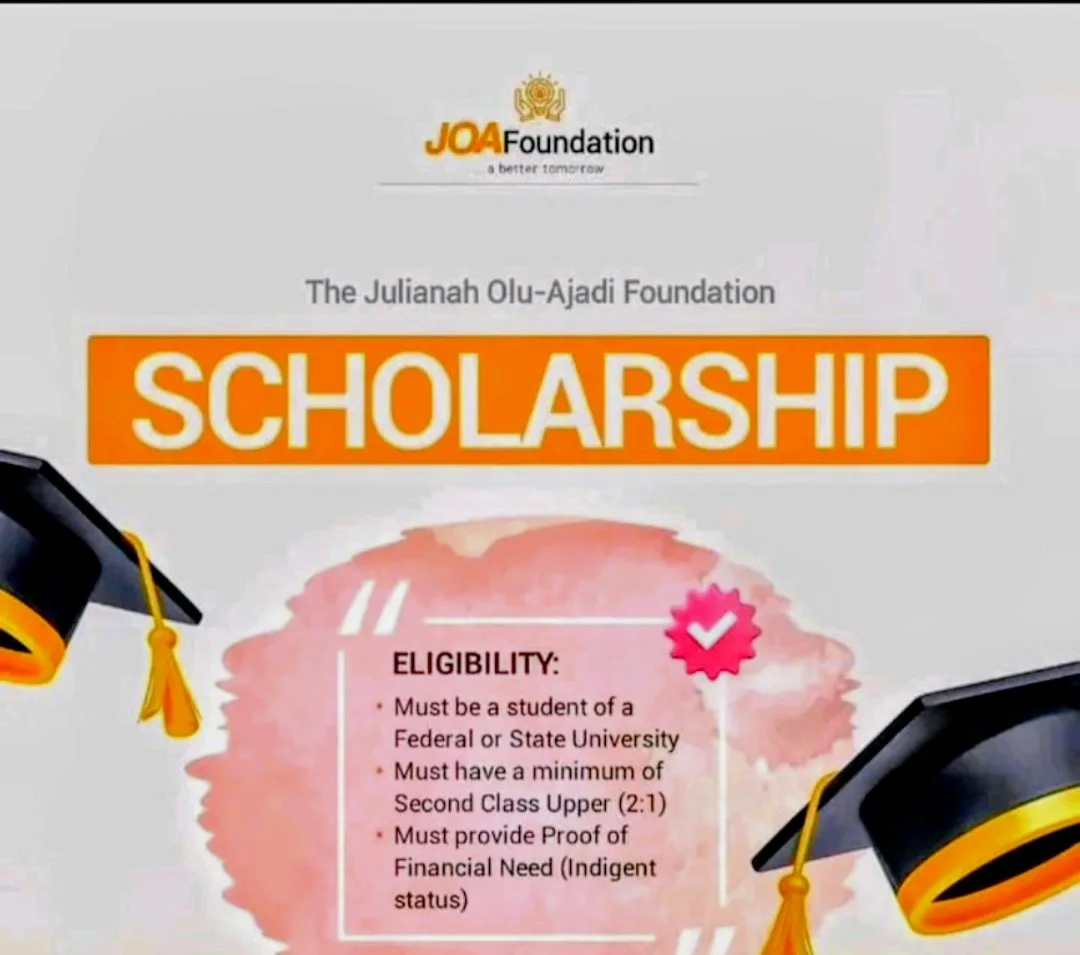 Apply for J.O.A Scholarship 2026