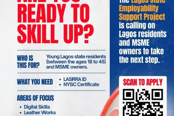 Apply for Lagos State Employability Support Project (LSESP)