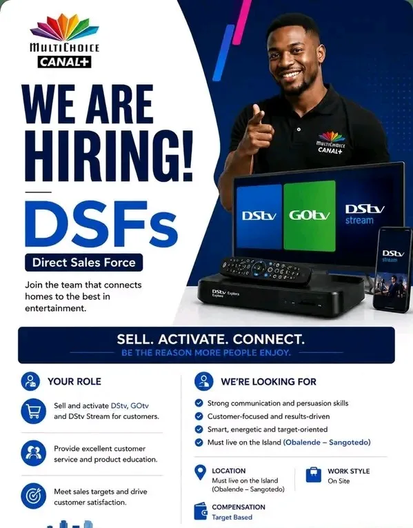 Apply for vacancies at MultiChoice CANAL+