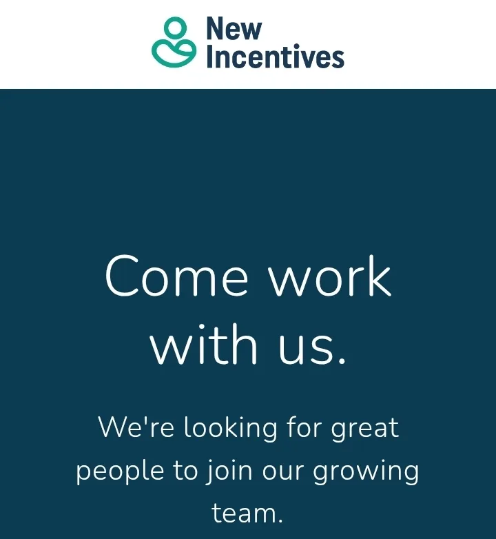 New Incentives
