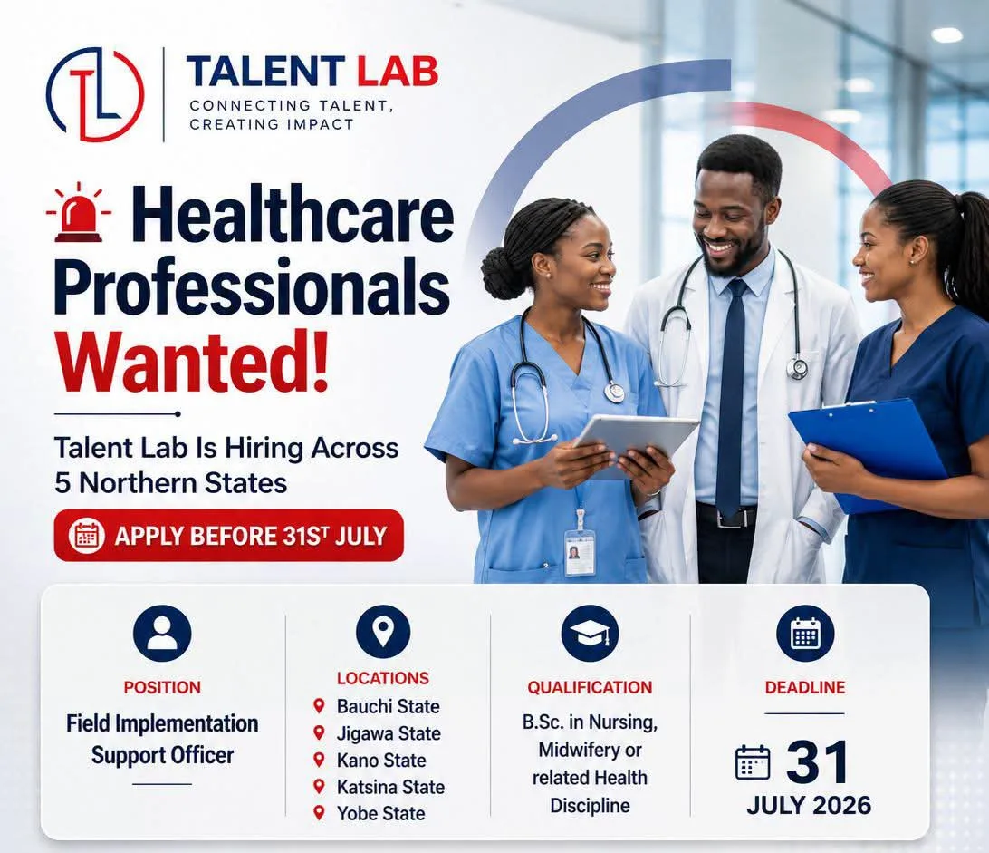 Talent Lab Field Implementation Support Officer Recruitment 2026