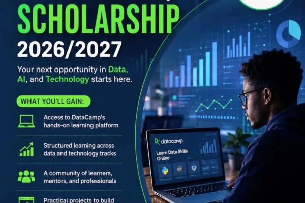 Apply for AICA x DataCamp Scholarship