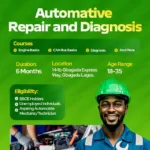 Apply for Agege Local Government 6-Month Automotive Repair & Diagnosis Training 2026