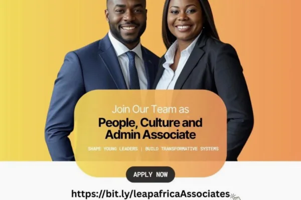 Apply for LEAP Africa Entry-Level Role.