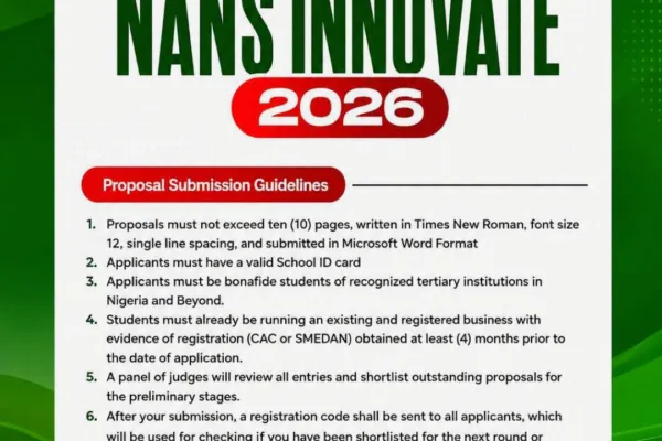 Application now open for NANS Innovate 2026 Funding Programme