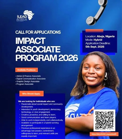 Application for iLEAD Africa Impact Associate Programme 2026