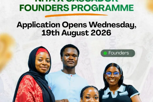 Apply for Federal Government NiYA × Cascador Founders Programme