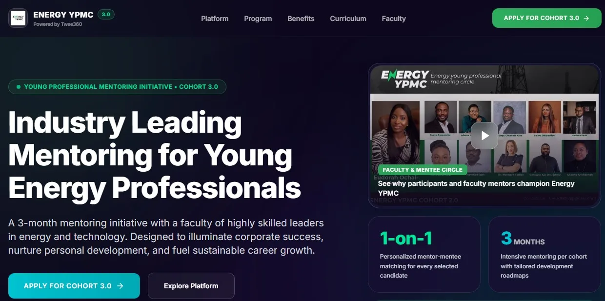 See how to apply for Energy cohort 3