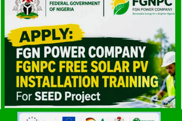 Apply for FGNPC Free Solar PV Installation
