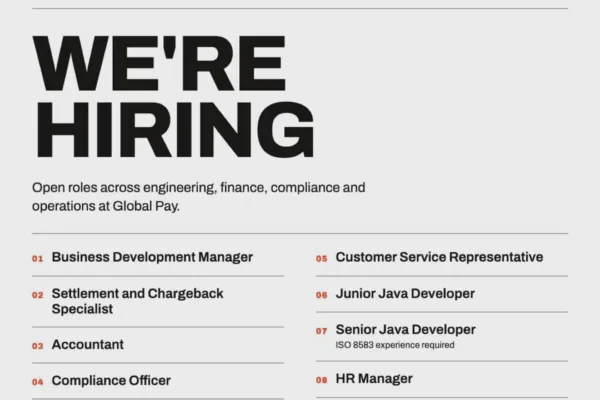 Apply for GlobalPay Job